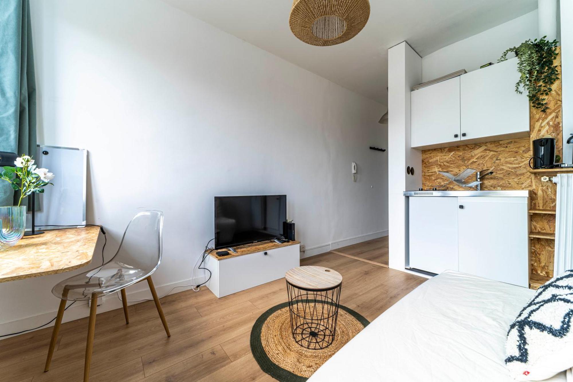 Apartament Studio Chaleureux Avec Aquarium Marcq-en-Barœul Zewnętrze zdjęcie