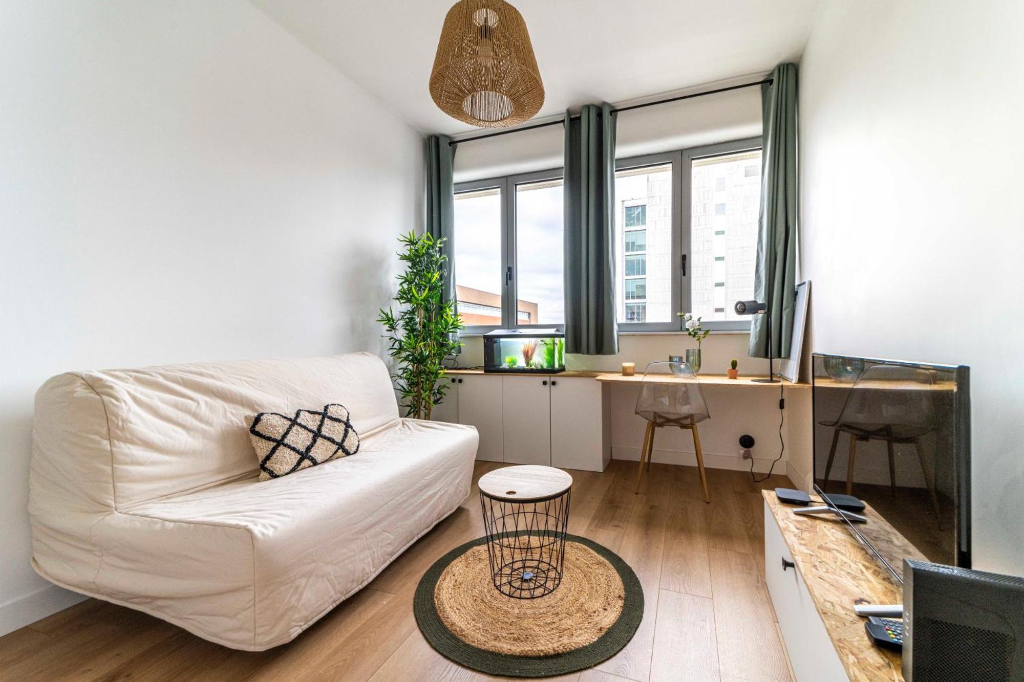 Apartament Studio Chaleureux Avec Aquarium Marcq-en-Barœul Zewnętrze zdjęcie
