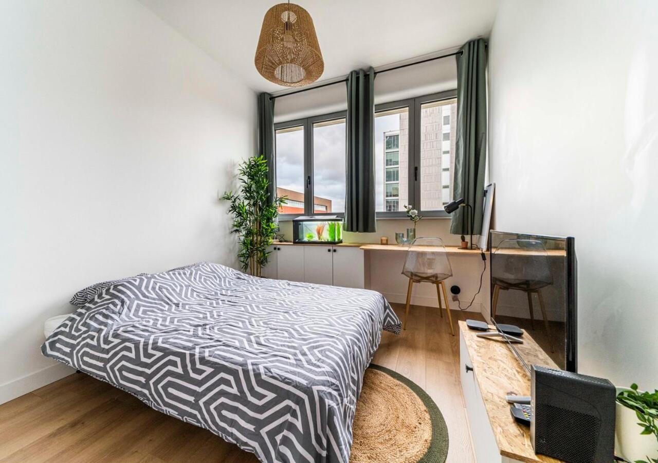 Apartament Studio Chaleureux Avec Aquarium Marcq-en-Barœul Zewnętrze zdjęcie